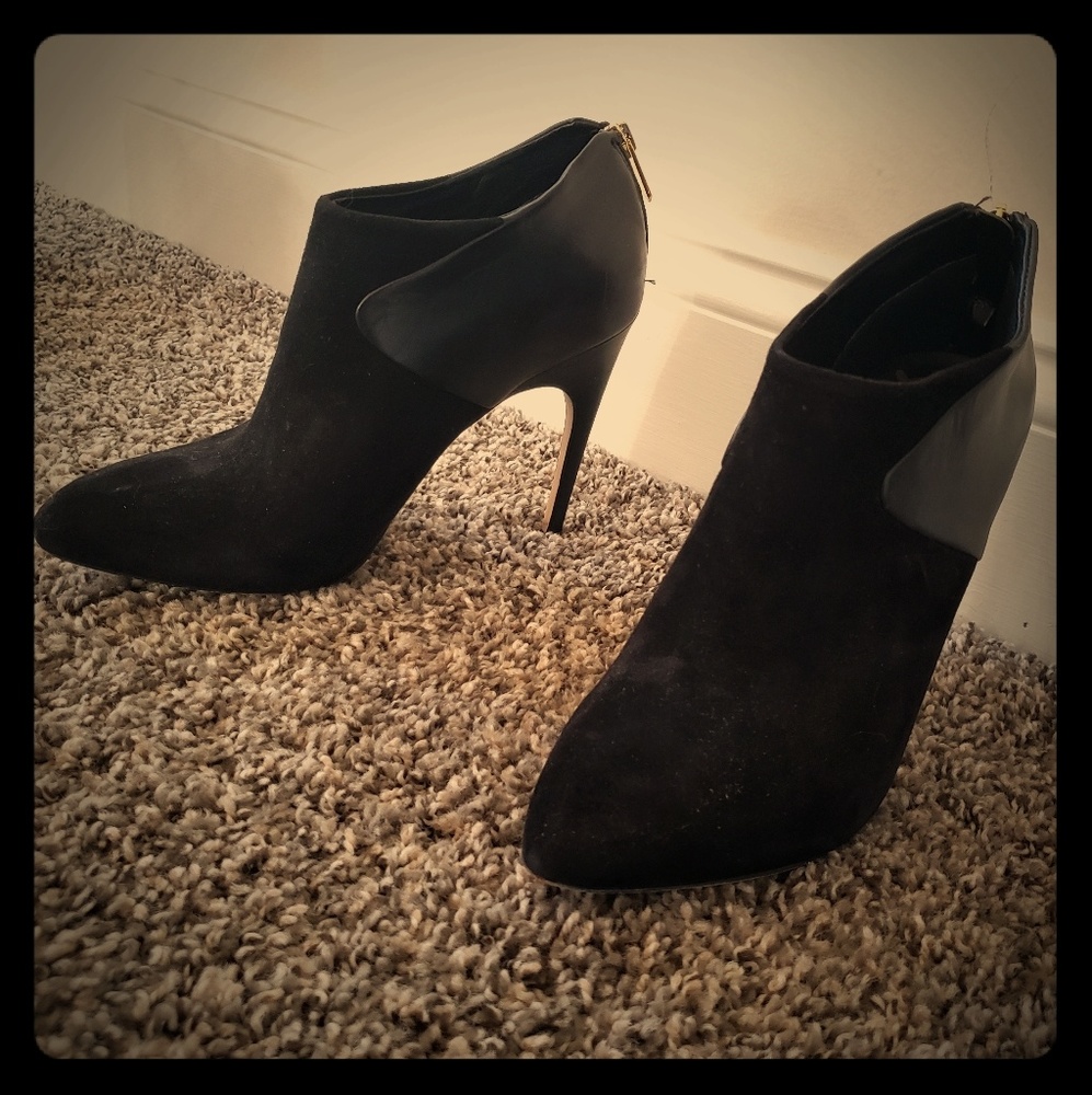 Sam Edelman black leather heels